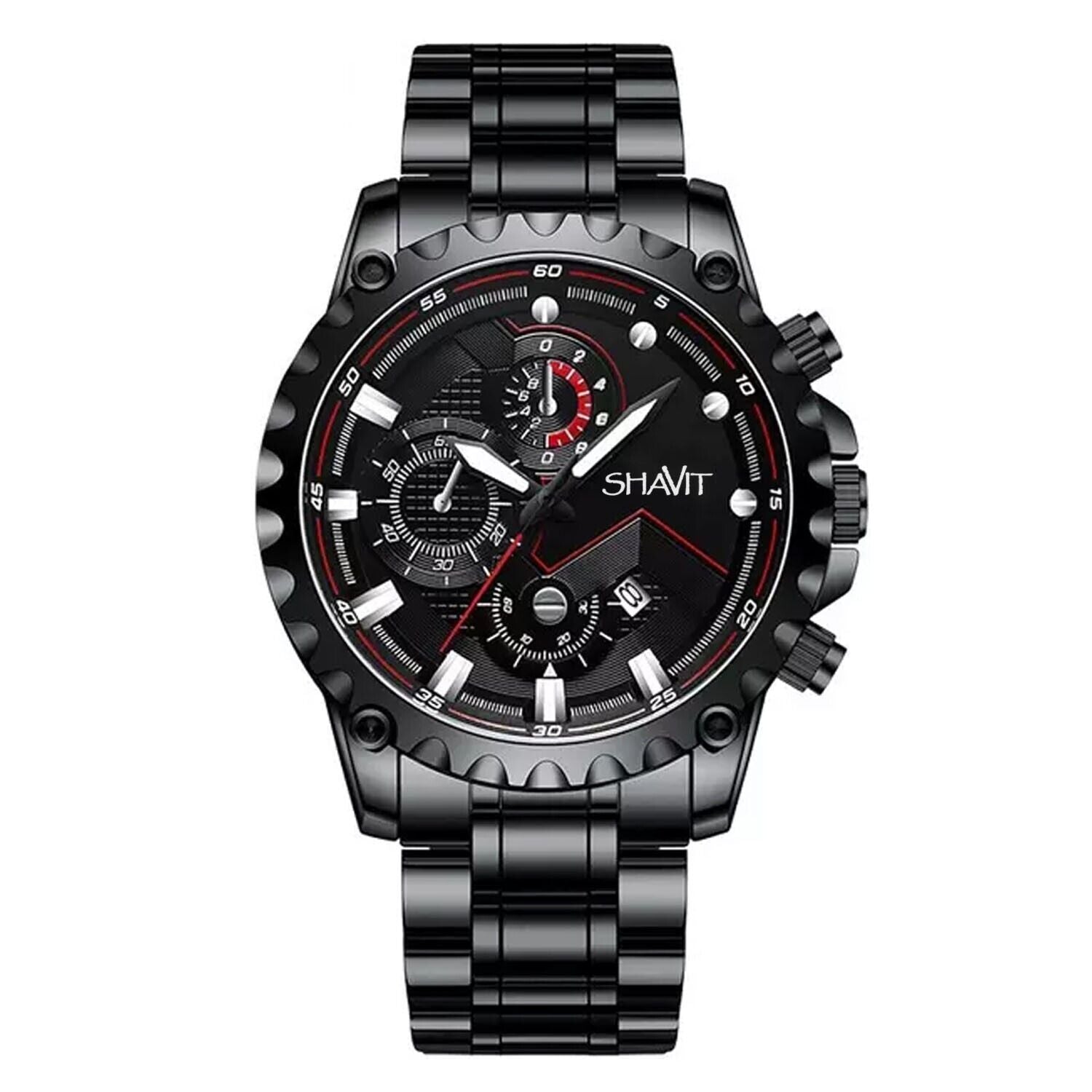 Fashion Men's Sports Watch Stainless Steel Analog Quartz Wristwatch For MEN
