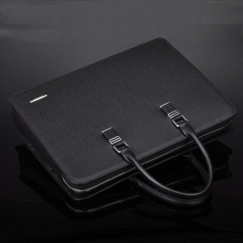 Handbagmen's Business Multi-compartment Combination Lock Briefcase