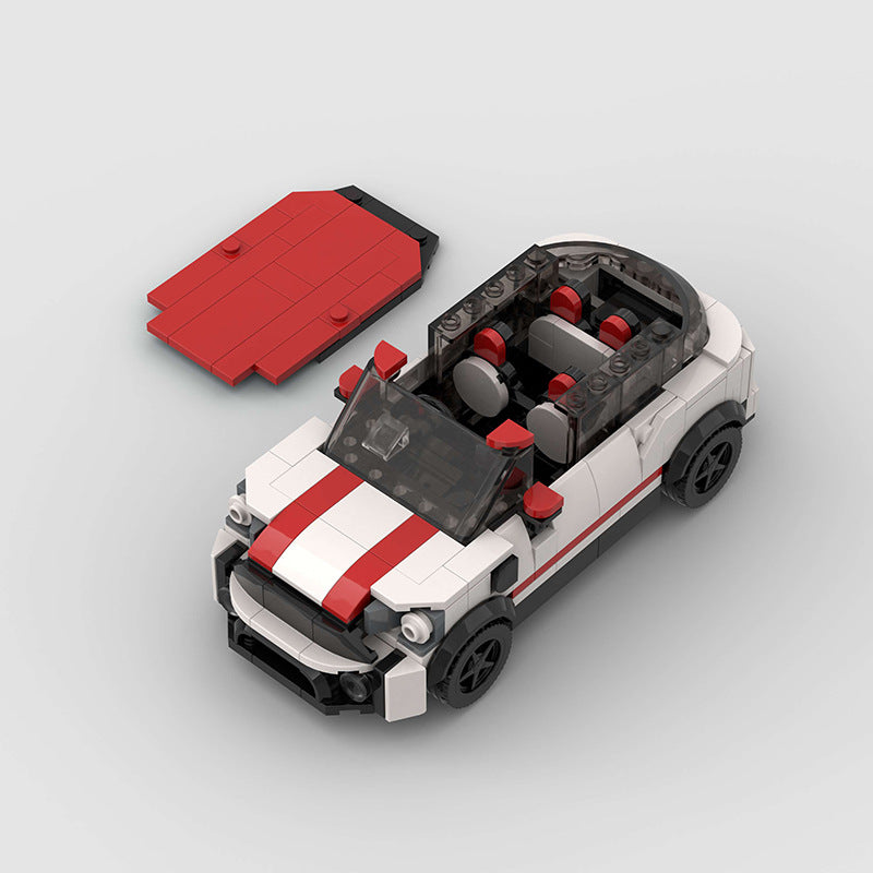 Compatible With Small Particle Assembly Building Blocks For Sports Cars