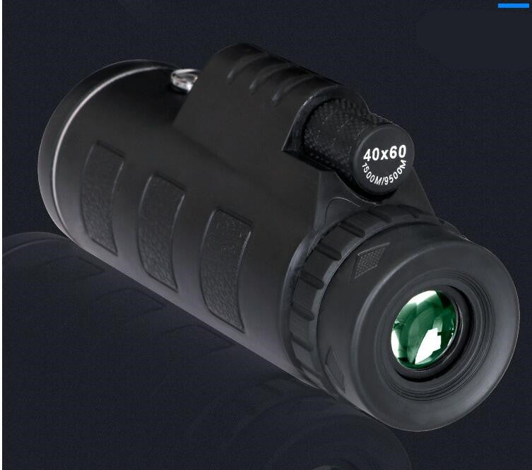 40X60 Single Binoculars Outdoor Low Light Night Vision Camera Mobile Telescope