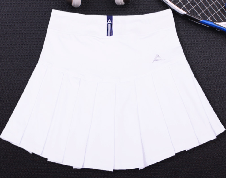 New Girls Tennis Skirts with Safety Shorts , Quick Dry Women Badminton Skirt