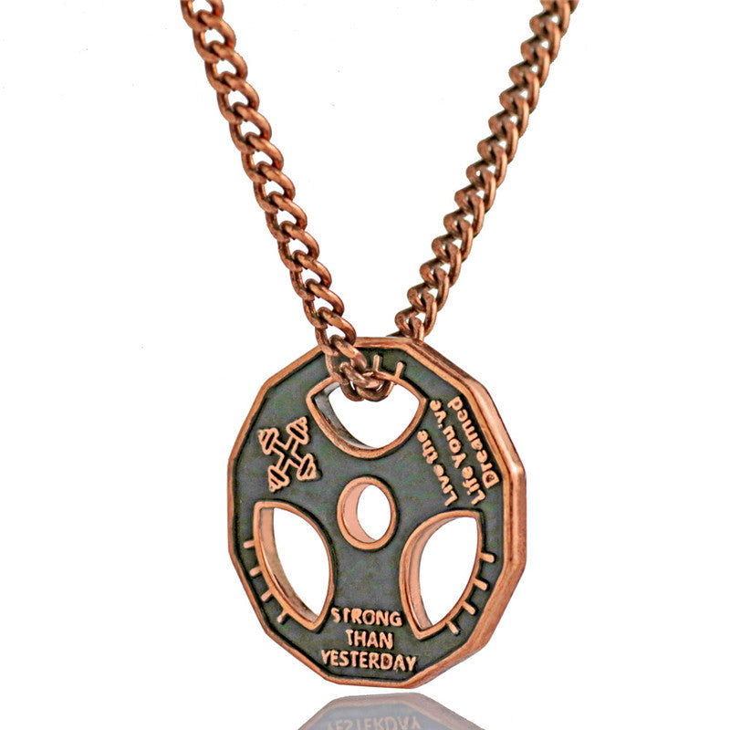 sports-barbell-necklace-mens-tide-brand-pendant