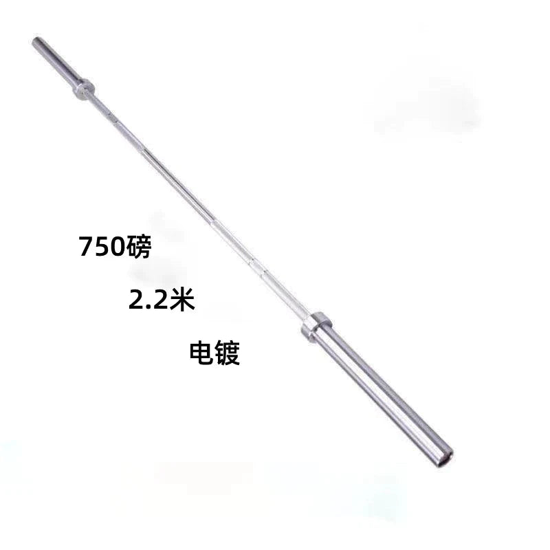black-zinc-barbell-20kg-weight-lifting-bar-hard-chrome-barbells-2-2m-barbell-bar-barbell-weightlifting-bar