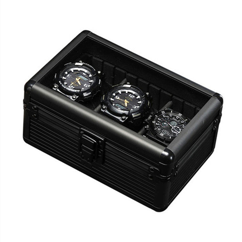 Aluminum Alloy Watch Packaging Display Storage Box